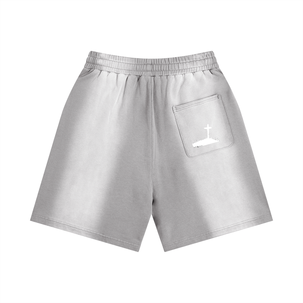 Gospel Distressed Shorts
