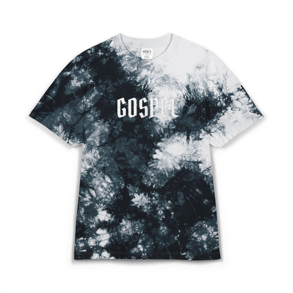 Gospel Embroidered Tie-Dye T-Shirt