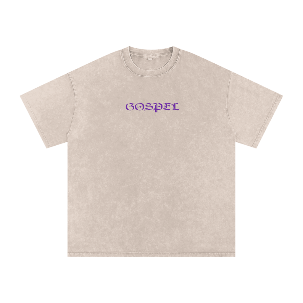 Gospel Revelation 5:5 Washed Oversized Cotton T-Shirt