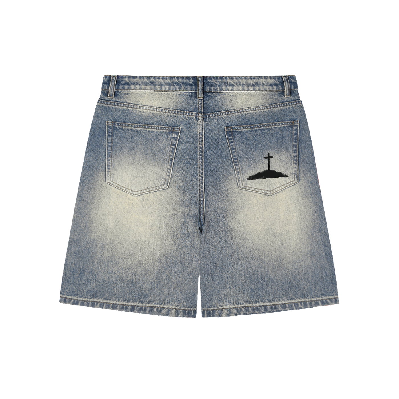 Gospel Denim Shorts