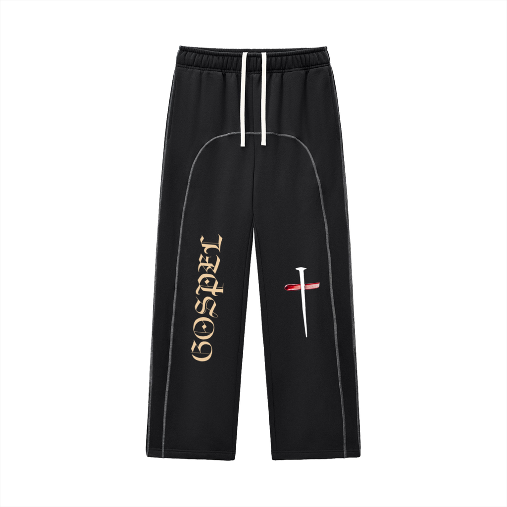 Gospel Cross Fleece Sweatpants
