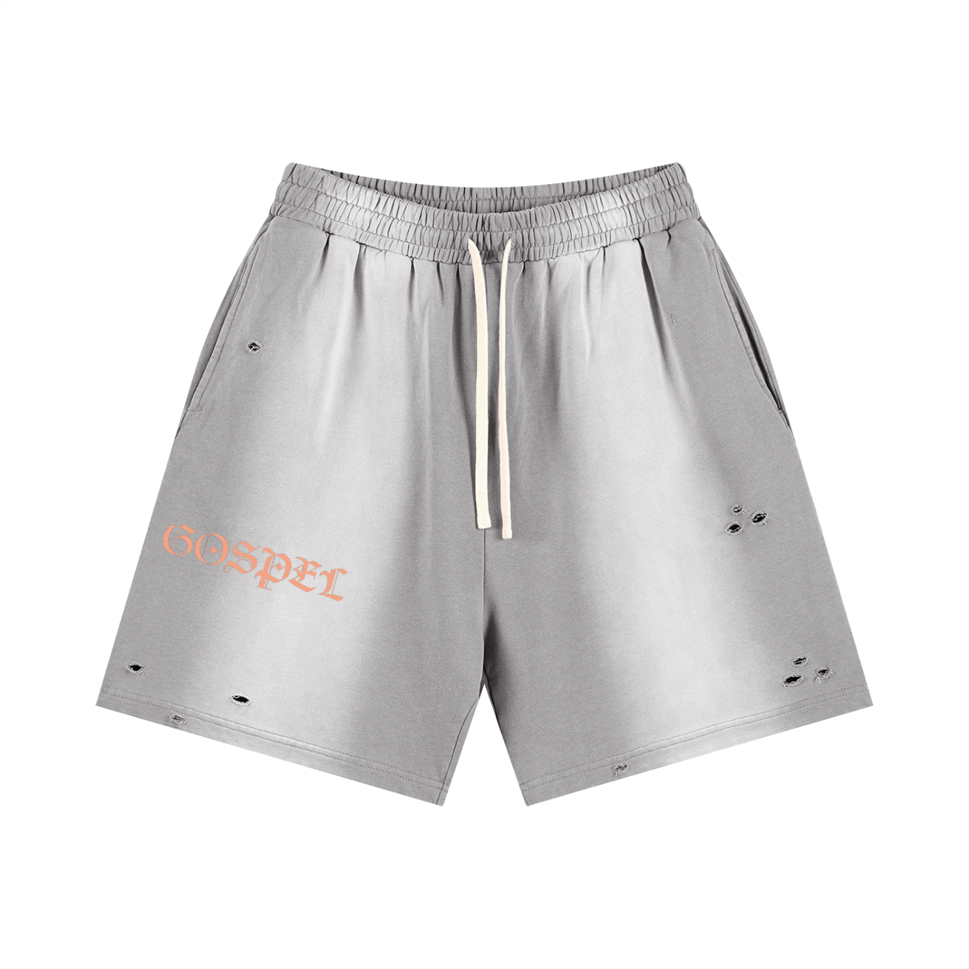 Gospel Distressed Shorts