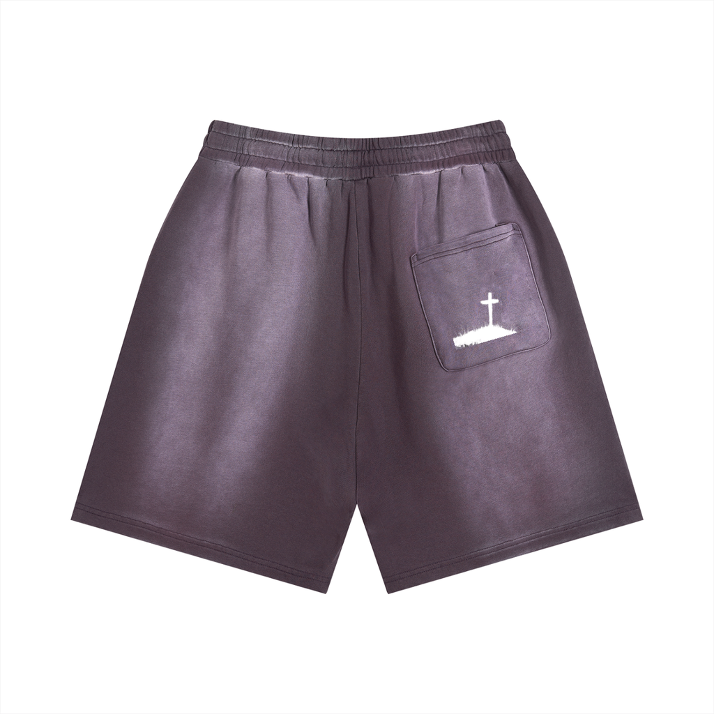 Gospel Distressed Shorts
