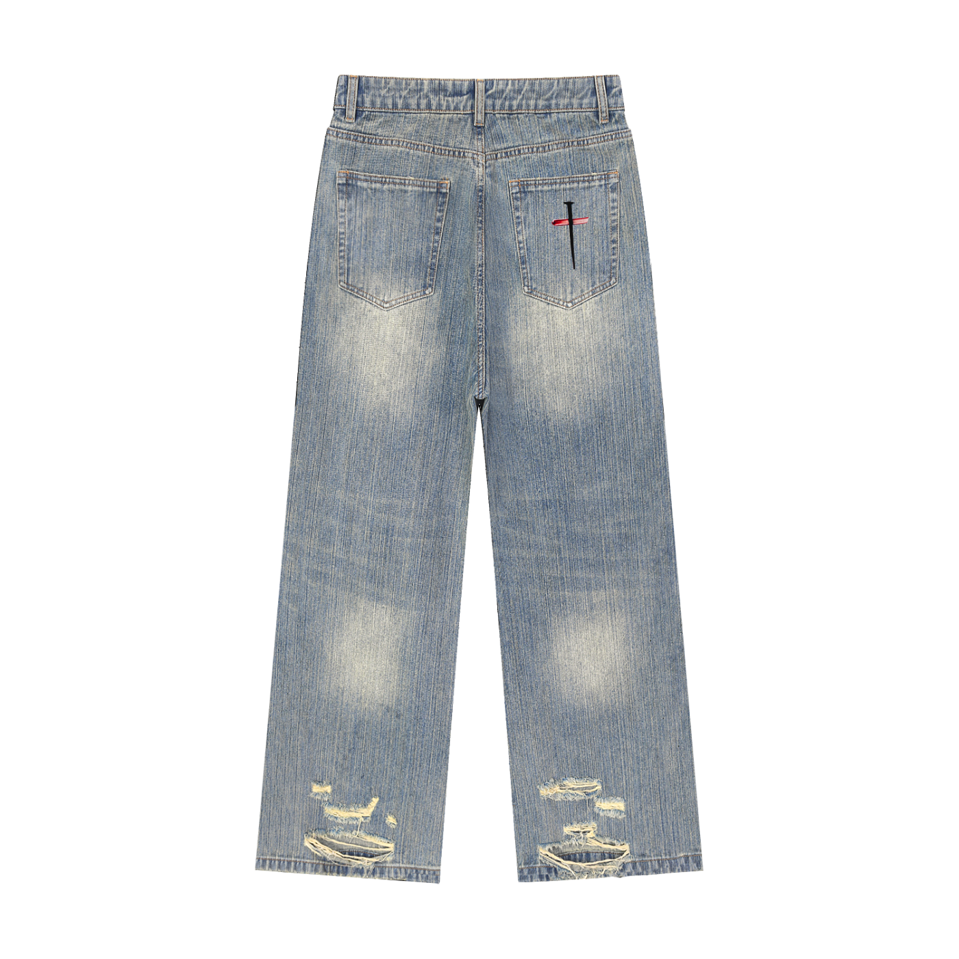 Gospel Faded Denim Jeans