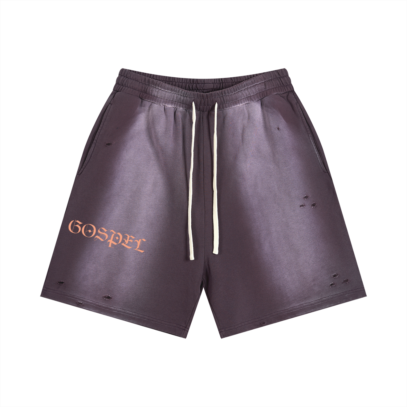 Gospel Distressed Shorts